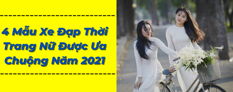 xe dap thoi trang nu