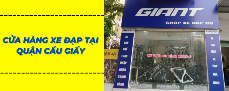 cửa hàng xe đạp quận cầu giấy