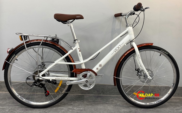 XE DAP THE THAO VICKY NU 5